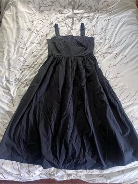COS Black Full-Skirt Sundress